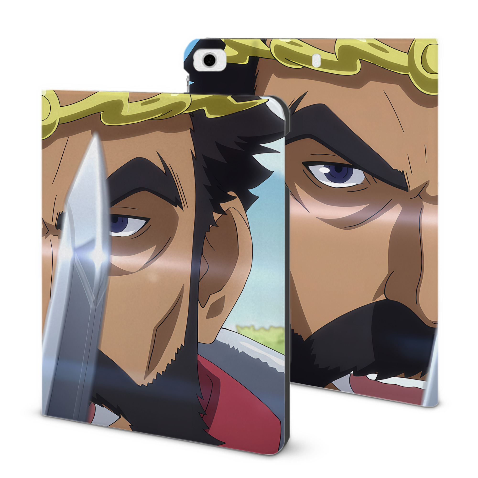（画像用） 転スラ Regarding Reincarnated to Slime IPad ケース ブック型 PUレザー TPU 耐衝撃 軽量 薄型 ペン収納なし 全面保護 IPad 各モデル対応